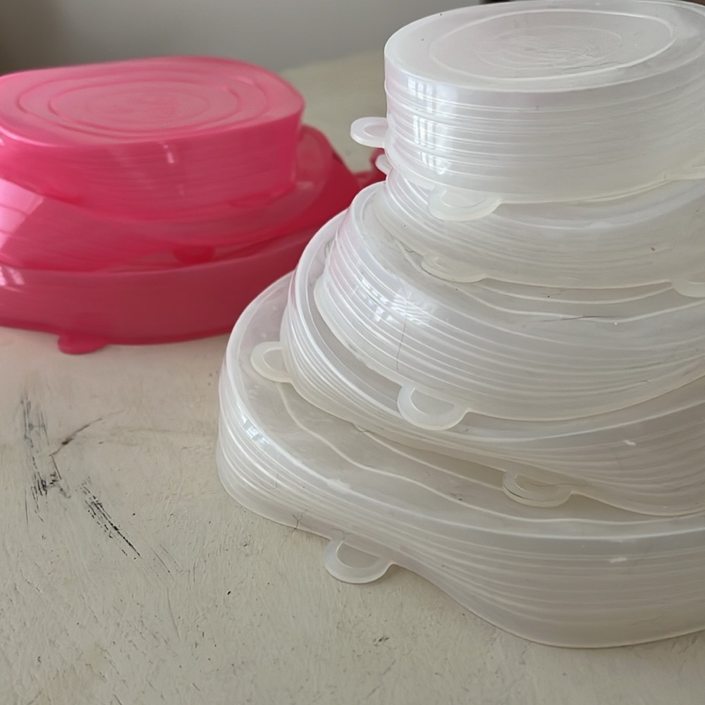 Silicone stretch lids - Picture 2 of 2
